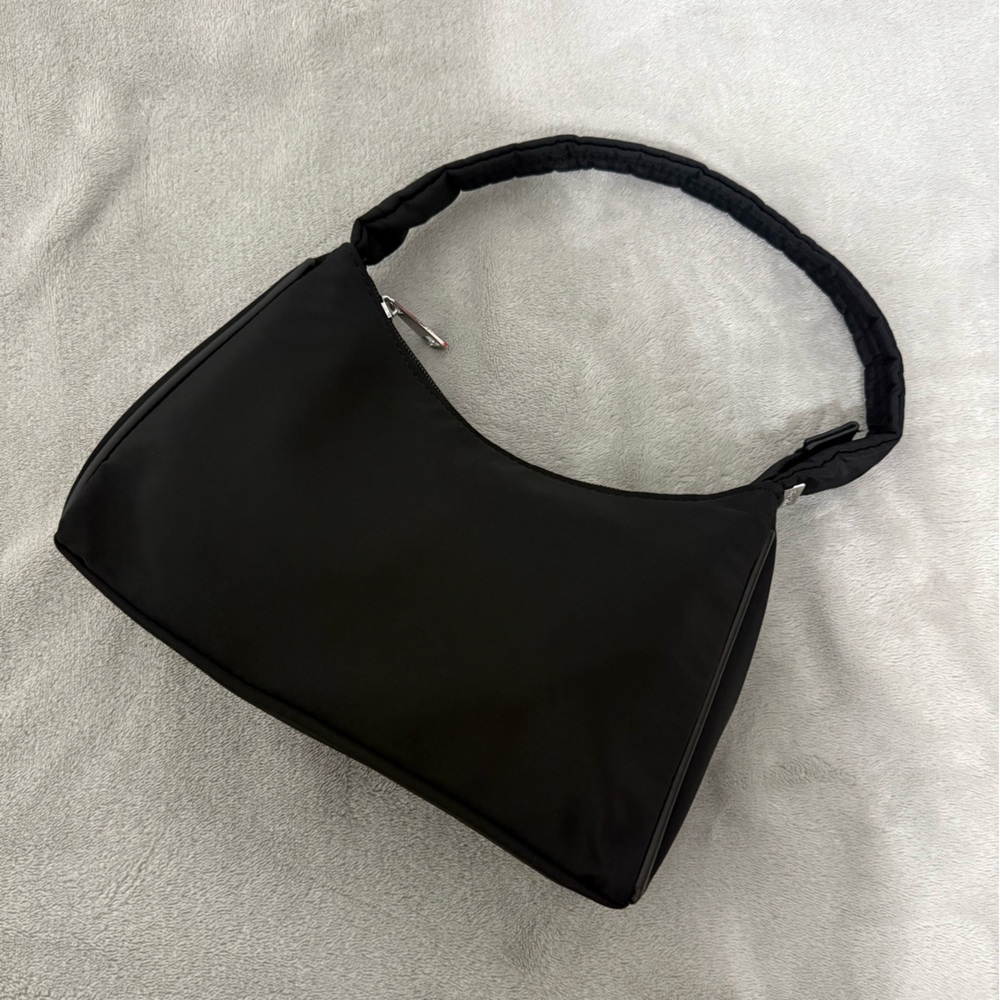 Bershka Elegant Black Side Tote